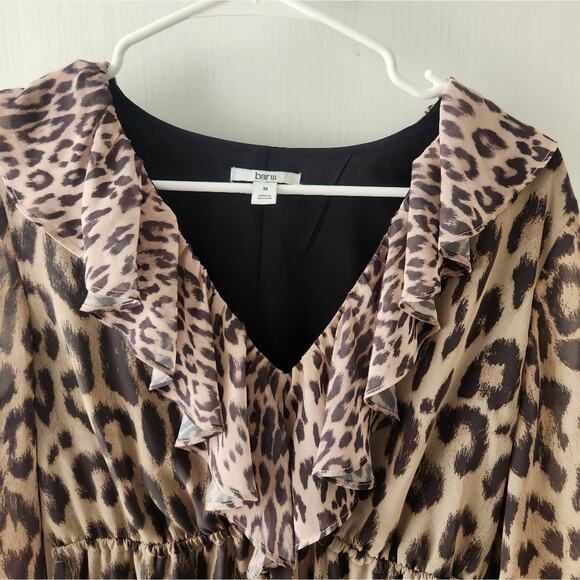 Bar lll Brown Leopard Dress medium - Picture 2 of 6